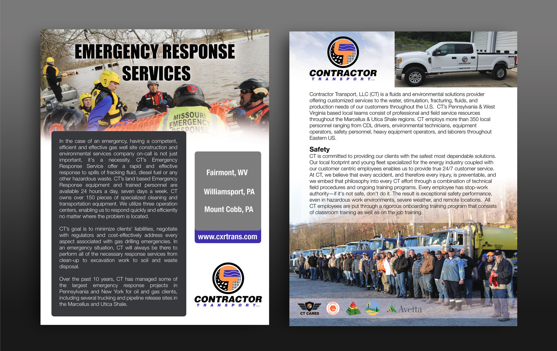 EmergencyResponseServices Contractor Transport LLC